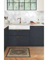 Adeline Dark Wood Rug