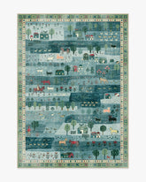 Alder Soft Blue Rug