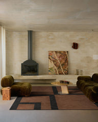 Aldo Brown & Black Rug by The Local Project