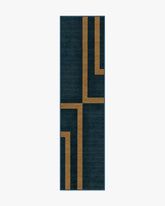 Aldo Indigo & Ochre Rug by The Local Project