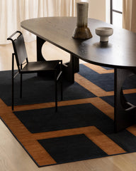 Aldo Indigo & Ochre Rug by The Local Project
