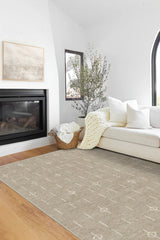 Alina Light Stone Flatwoven Rug