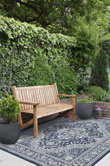 Allura Soft Navy Outdoor Rug