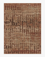 Brooklyn Copper Clay Rug by Architectural Digest