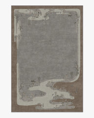 Mushroom Dream Grey Taupe Rug by Architectural Digest