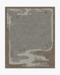 Mushroom Dream Grey Taupe Rug by Architectural Digest