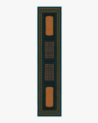 Nerissa Teal & Gold Rug by Architectural Digest