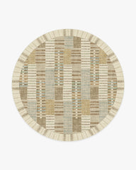 Selene Neutral Multicolor Rug by Architectural Digest