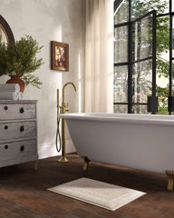 Beatrice Natural & Ivory Bath Mat