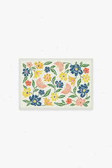 Bella Bouquet Multicolor Bath Mat