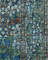 Blackthorn Navy Rug by Morris & Co.