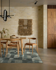 Boulder Charcoal Rug by The Local Project