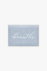 Breathe Light Blue Bath Mat