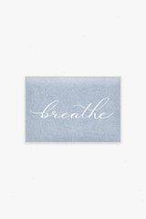 Breathe Light Blue Bath Mat