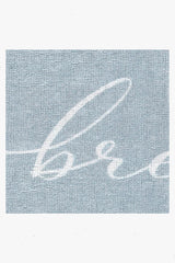 Breathe Light Blue Bath Mat