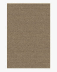 Burlap Solid Sand Re-Jute Rug
