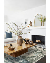 Camellia Jade Flatwoven Rug