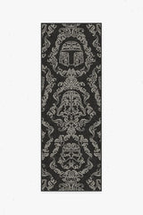 Dark Side Damask Charcoal Rug
