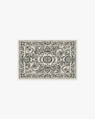 Delphina Black & White Rug