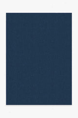 Denim Solid Indigo Blue Outdoor Rug