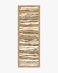 Desert Stripe Beige & Ivory Rug