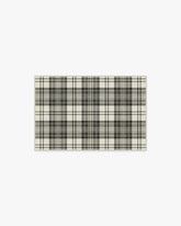 Dress Stewart Tartan Black & Ivory Rug