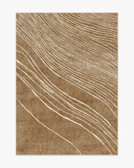 Dune Warm Brown Rug by The Local Project