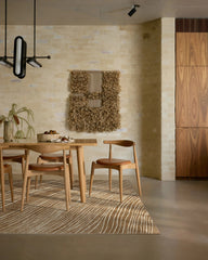 Dune Warm Brown Rug by The Local Project