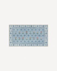 Ella Slate Blue Rug by Anthropologie