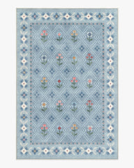 Ella Slate Blue Rug by Anthropologie