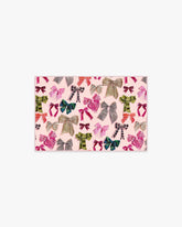 Festive Bows Pink Multicolor Rug