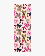 Festive Bows Pink Multicolor Rug