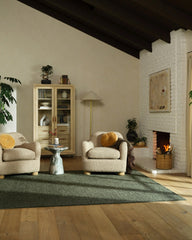 Finley Moss Green Plush Rug