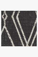 Gemma Lattice Black Outdoor Rug
