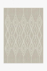 Gemma Lattice Natural Outdoor Rug