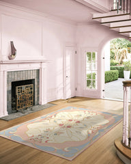 Glinda Upland Soft Pink Rug by Wicked