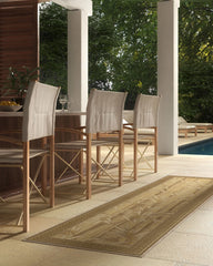 Bamboo Natural Gold Outdoor Rug by Gracie
