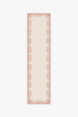 Fringe Pink & Ivory Rug by Gray Malin