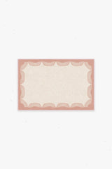 Fringe Pink & Ivory Rug by Gray Malin