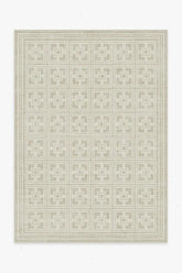 Palm Springs Ivory Stone Rug by Gray Malin
