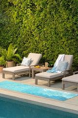 Surfers Ocean Blue Outdoor Rug by Gray Malin