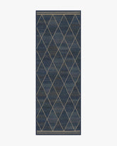 Harlequin Trellis Natural Navy Re-Jute Rug