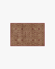Hearthstone Natural & Amber Rug