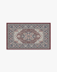 Hendesi Heriz Bordeaux Rug