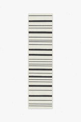 Hudson Stripe Black Rug
