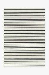 Hudson Stripe Black Rug