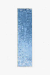 Impasto Sky Blue Outdoor Rug
