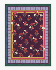 Ambroeus Royal Plum Rug by Iris Apfel