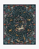 Dreamweaver Blue Multicolor Rug by Iris Apfel