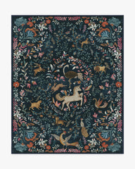 Dreamweaver Blue Multicolor Rug by Iris Apfel
